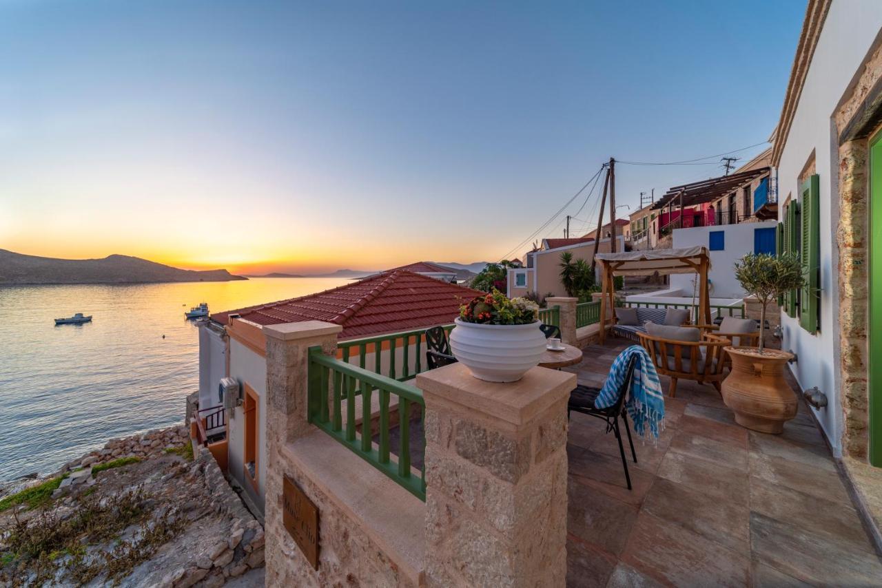 Muse Clio Villa Chalki Town Bagian luar foto
